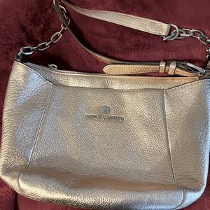 Gently Used Vince Camuto Cross Body with All around zipped wallet.